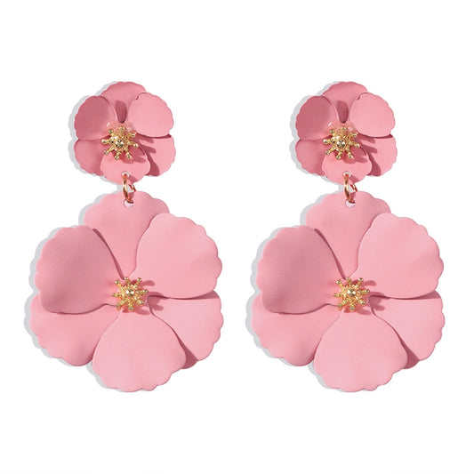 forest flower earrings