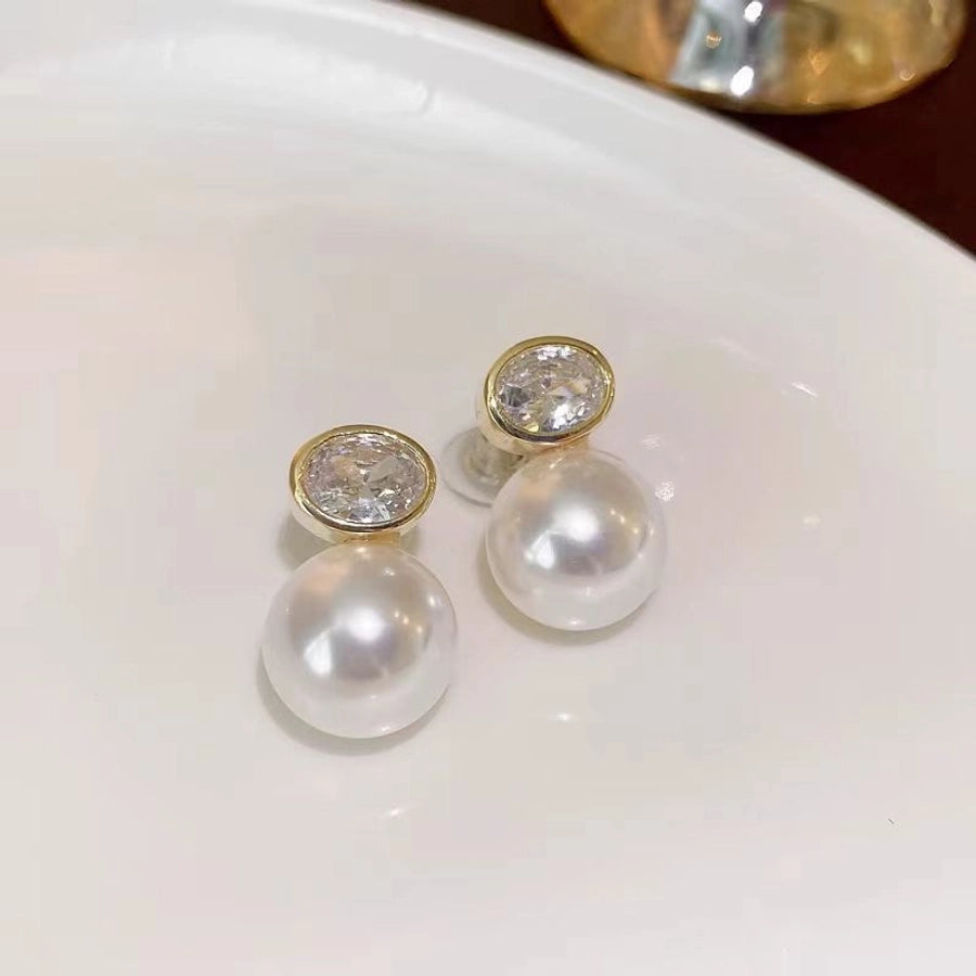 elegant round pearls
