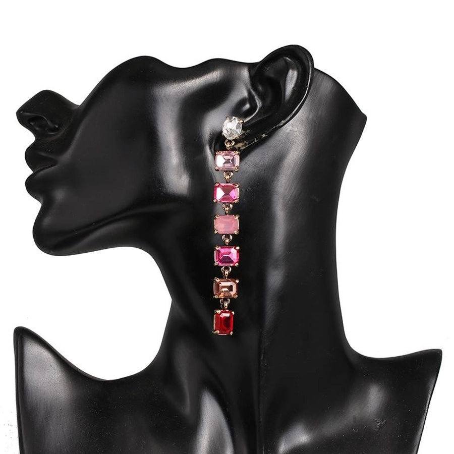 geometric diamond ear