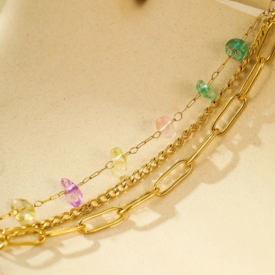 Geometric Stainless Steel Bracelets