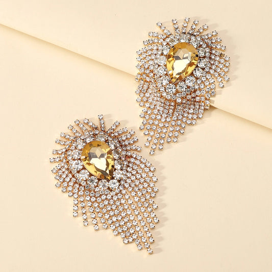 rhinestones earrings