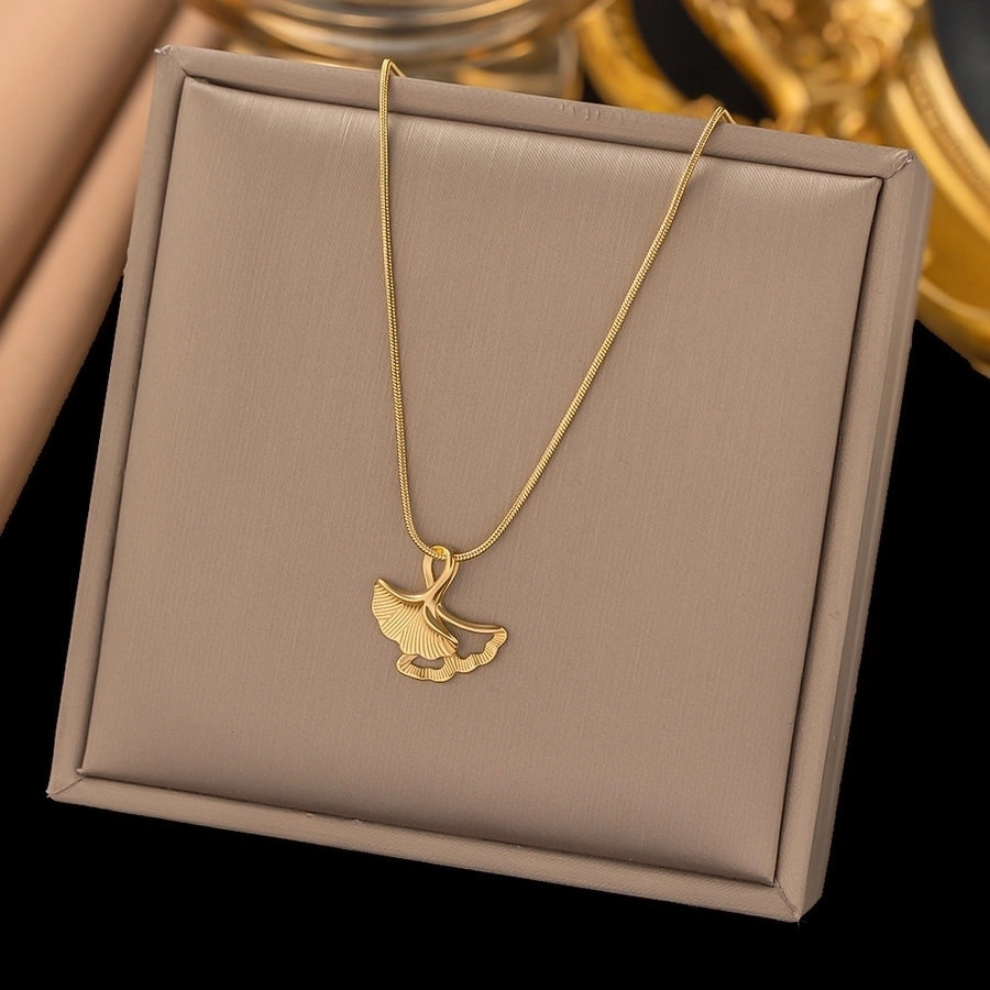 Heart Titanium steel Necklace