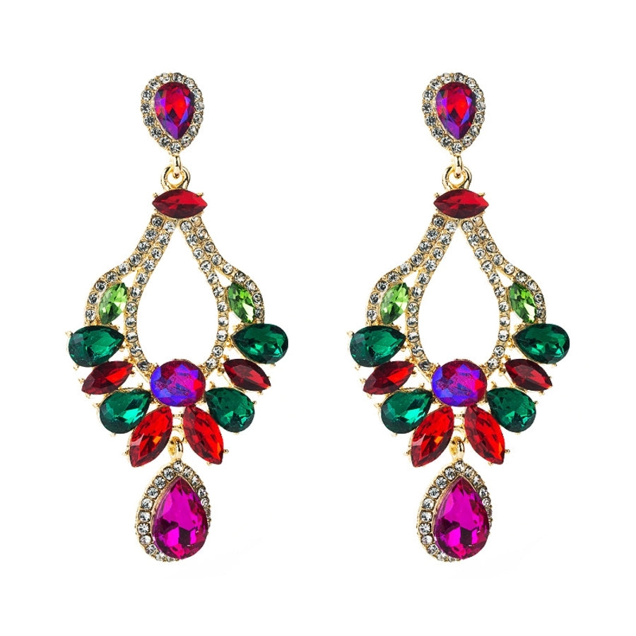 Diamond  Drop Earrings