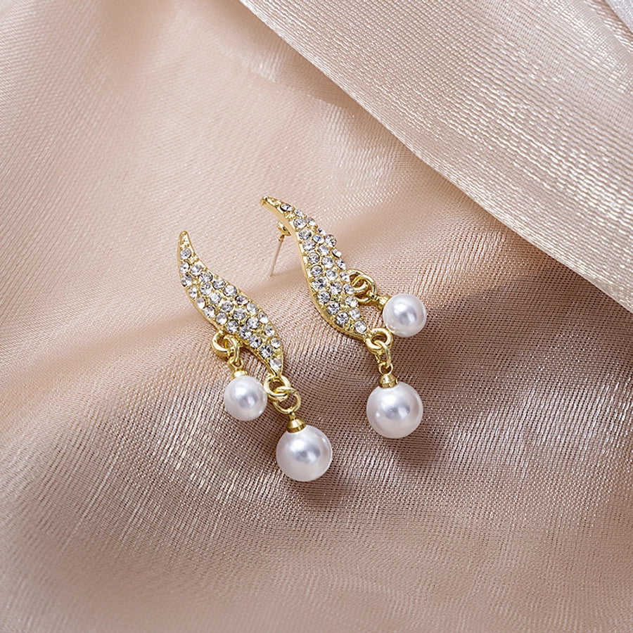elegant flower earrings