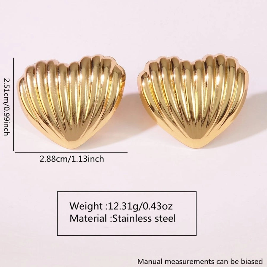 Style Heart Shape  Stainless Steel
