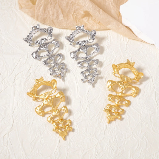 Vintage  Geometric Zinc