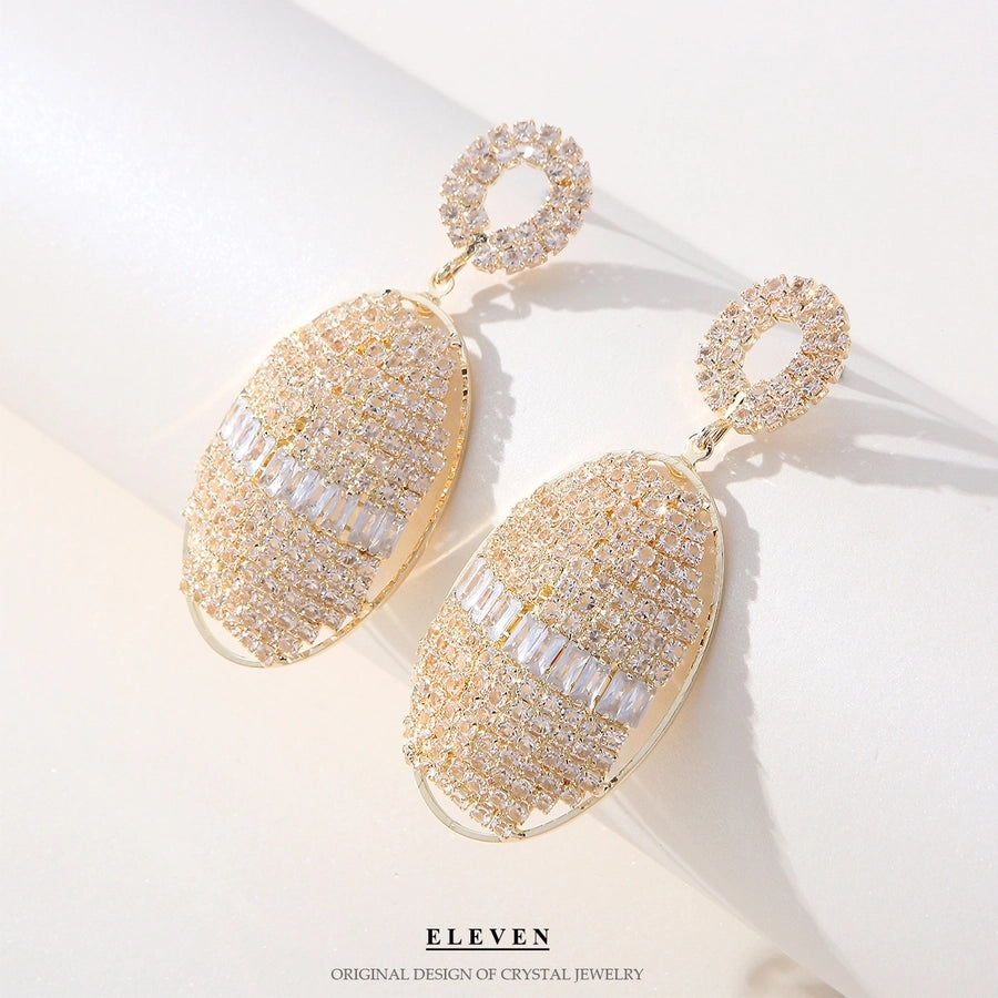 fashion rhinestone earrings