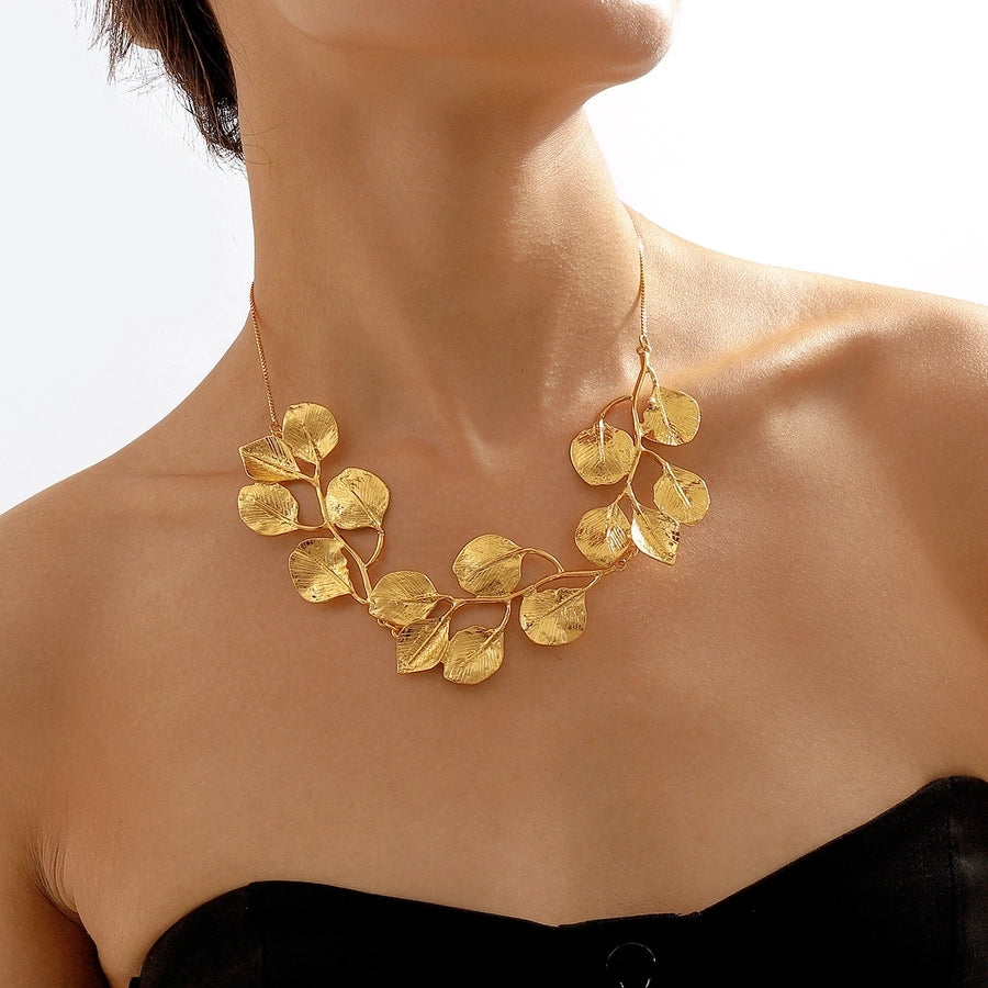 retro luxurious leaf