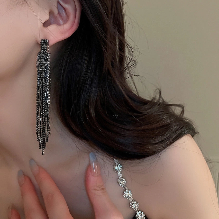 alloy tassel rhinestones