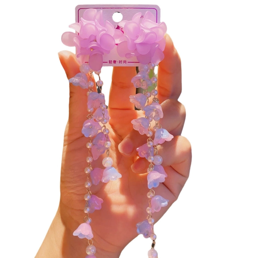 Flower Arylic Earrings