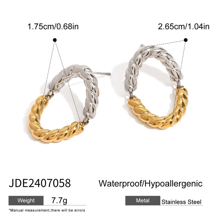 Style Geometric Mixed Stainless Steel