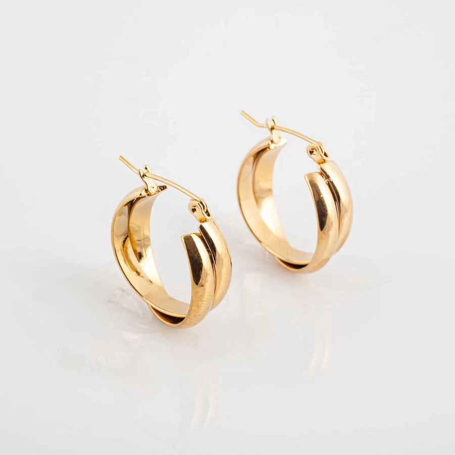 Style Round Stainless Steel 18K