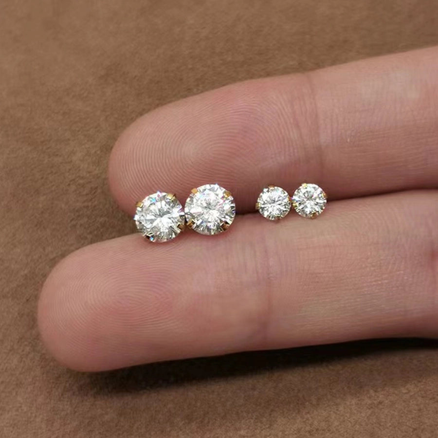 Stainless Steel Style Round