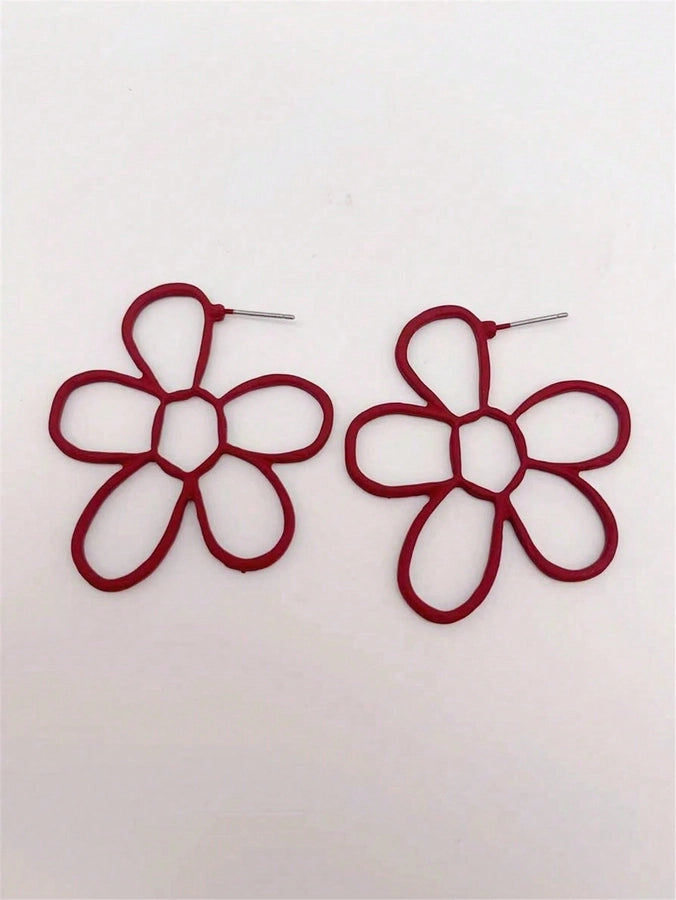 Flower Hollow Titanium Steel