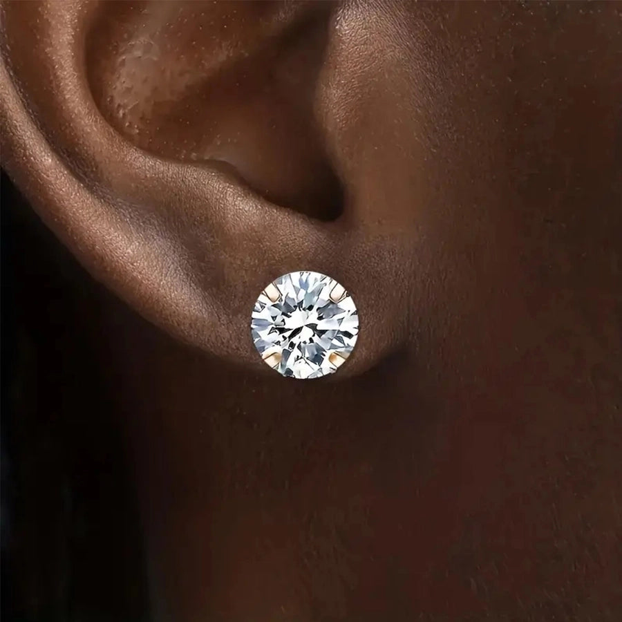 Stainless Steel Style Round