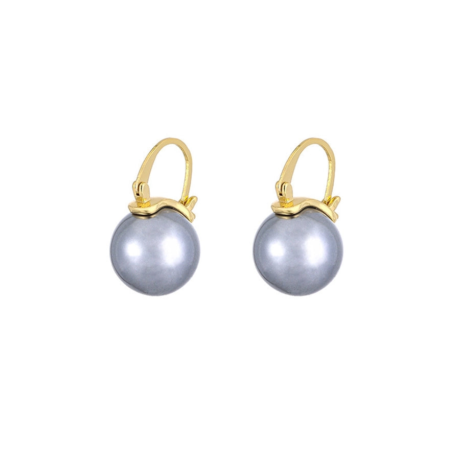 lady round imitation pearl