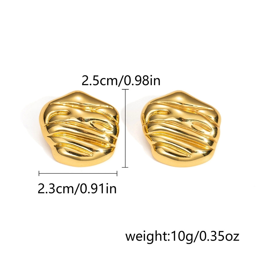 Oval Heart Stainless Steel