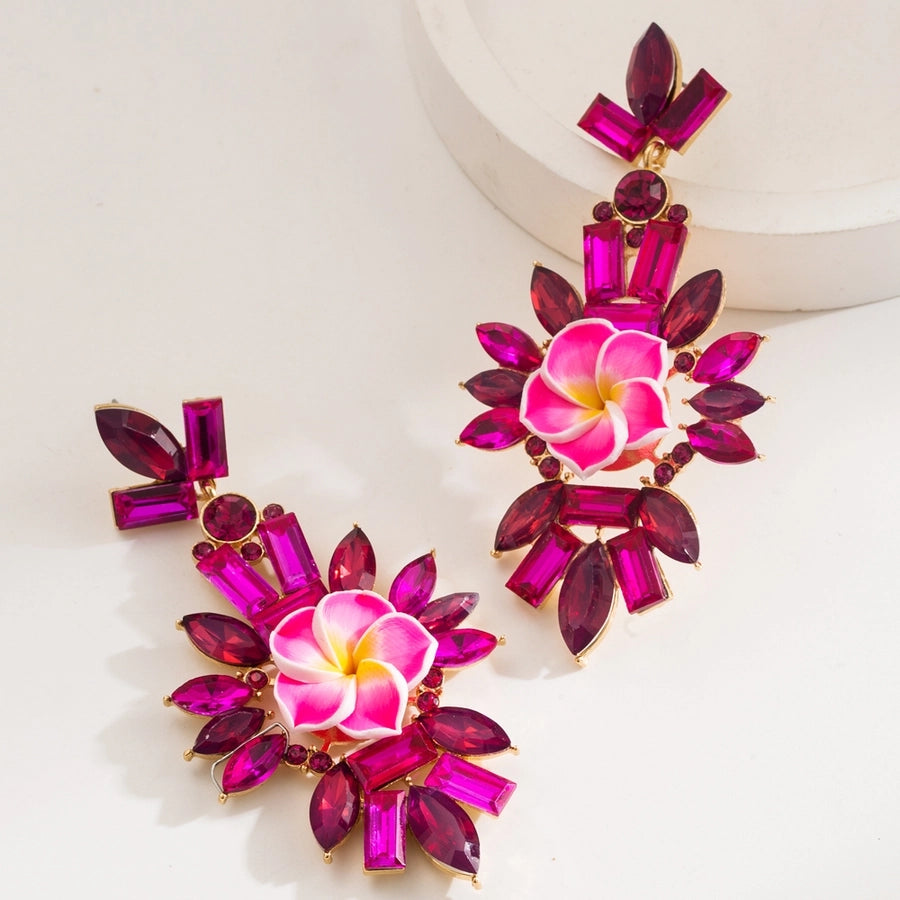 Vintage Flower Glass