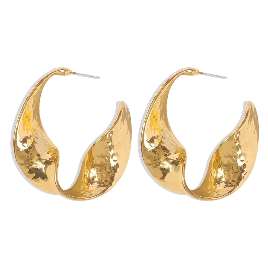 Plating Hoop Earrings
