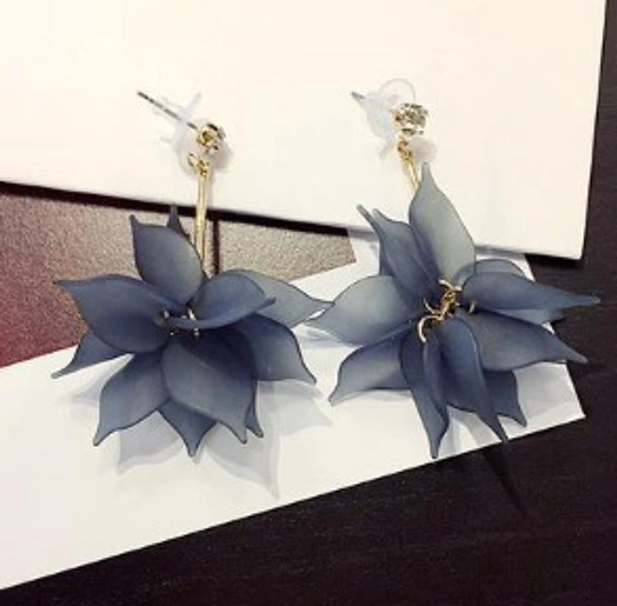 Flower Drop Earrings