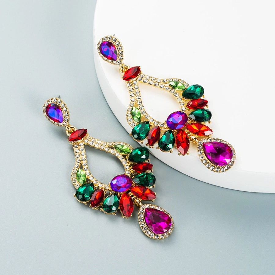 Diamond  Drop Earrings