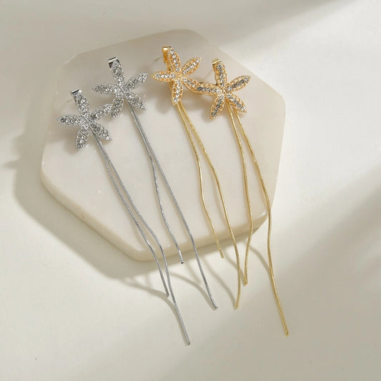 Simple Style Flower Alloy