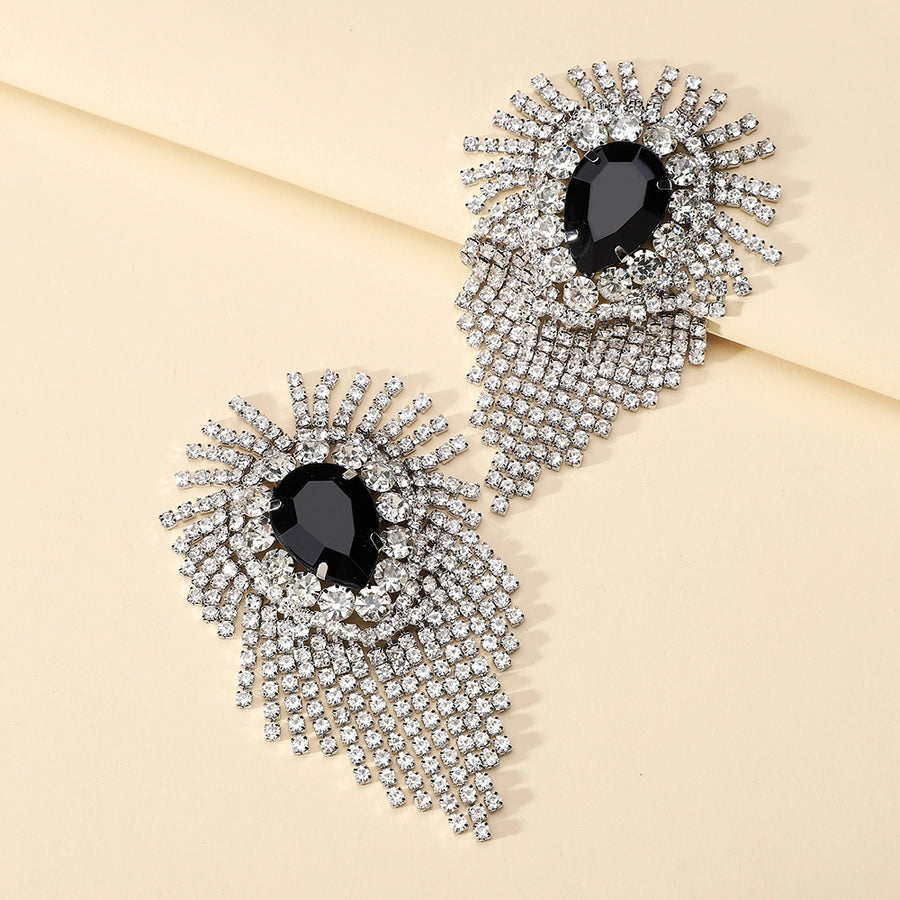rhinestones earrings
