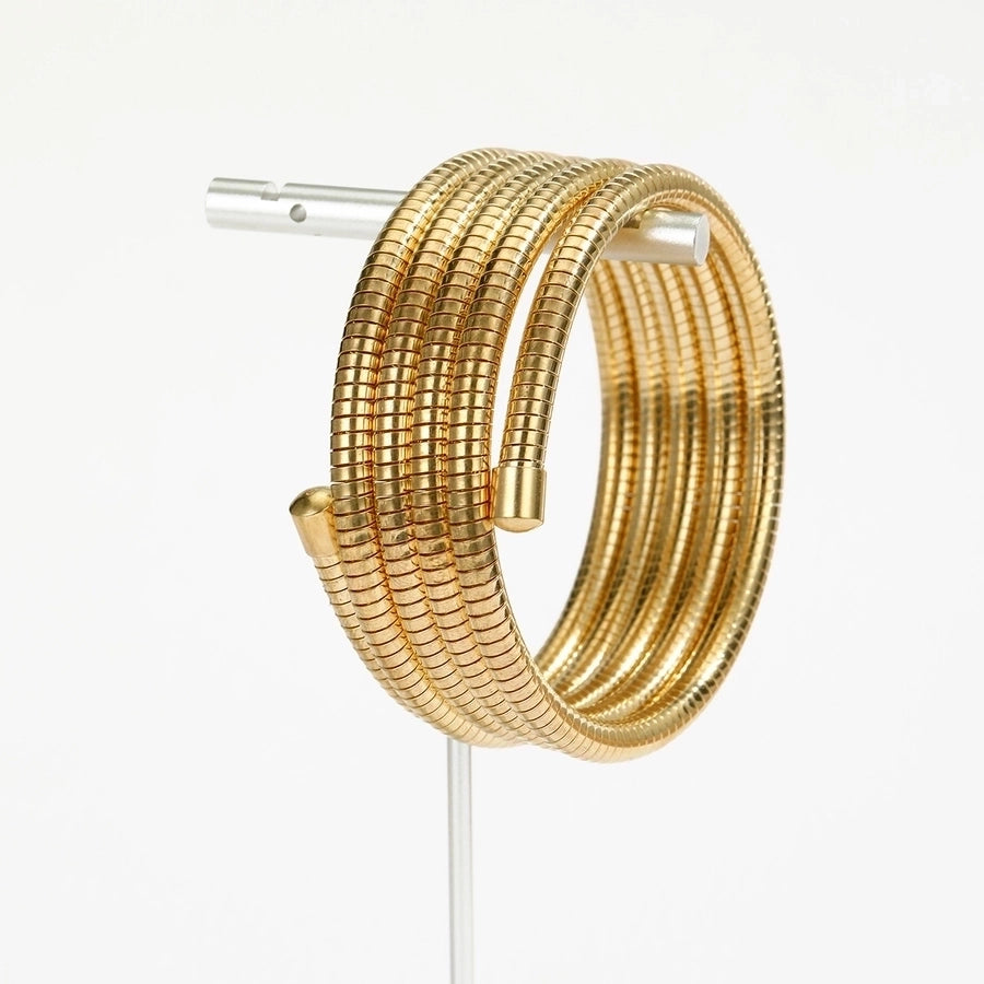 Simple Style Stainless Steel Bangle