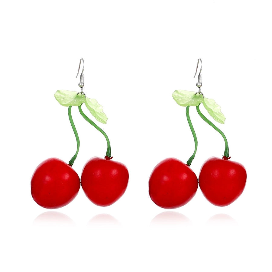 new cherry earrings