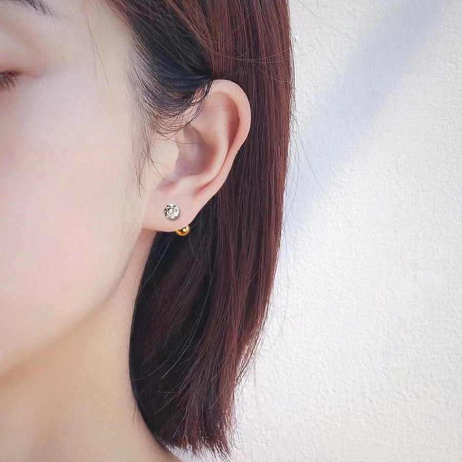 Stainless Steel Style Round