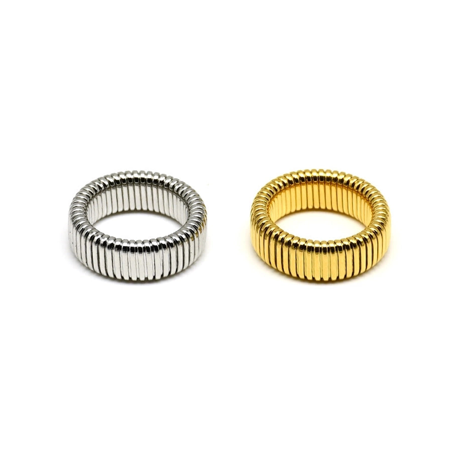 Solid Color Titanium Steel Rings