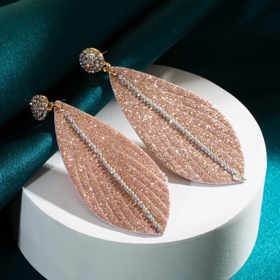 leaves sequins