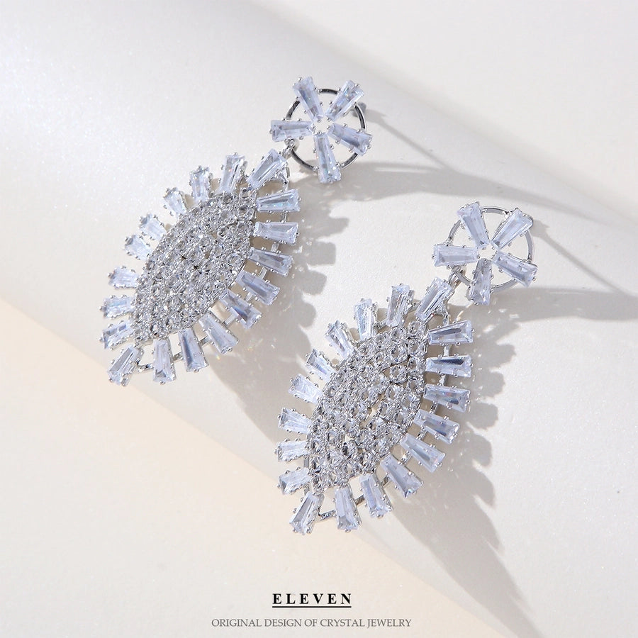 fashion rhinestone earrings