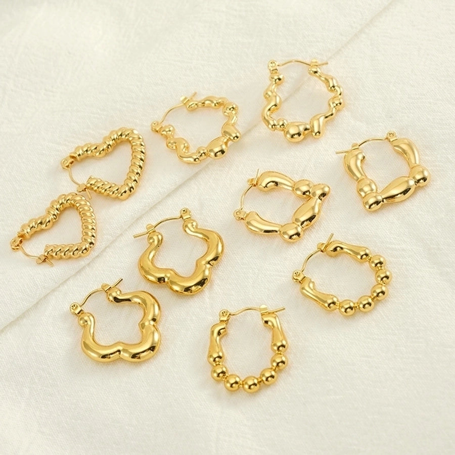 Stainless Steel Hoop Earrings