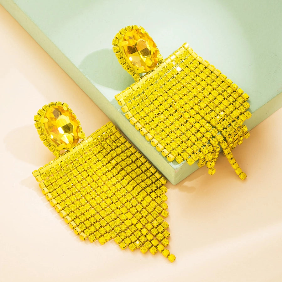 long diamond earrings