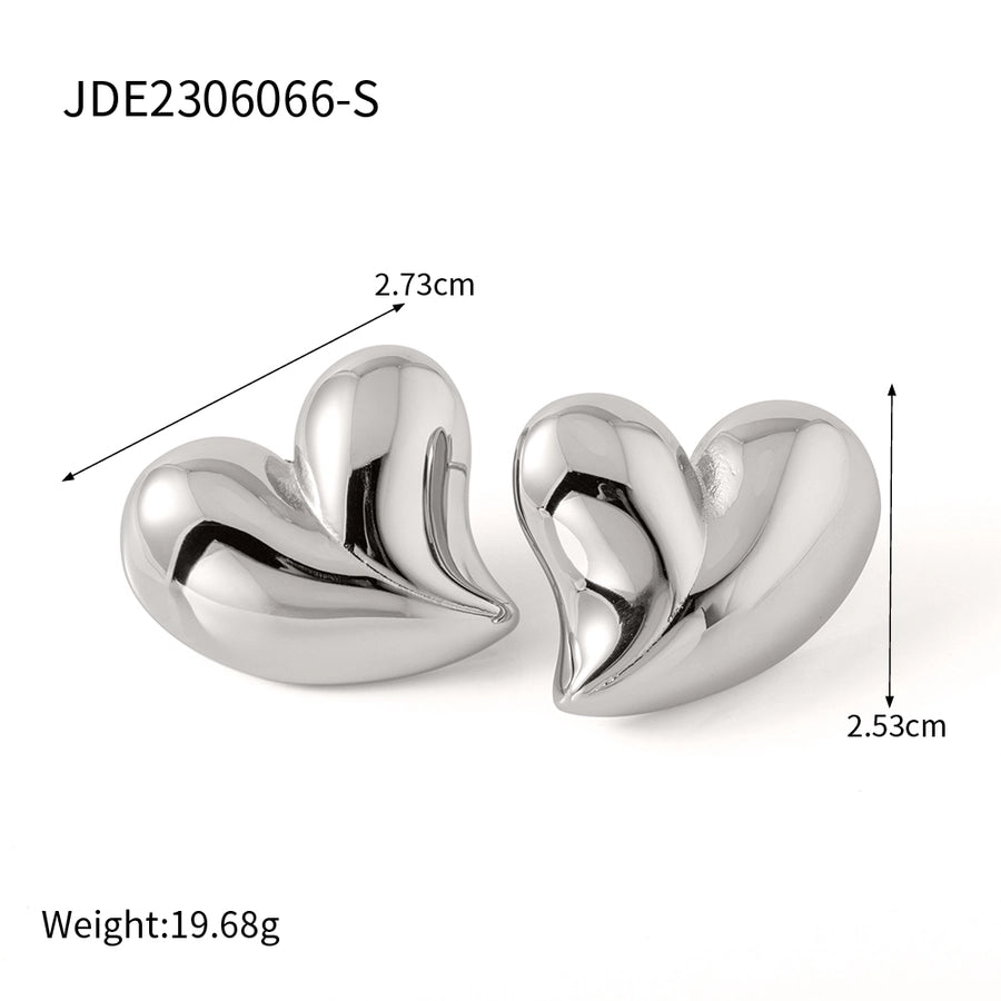 Heart Shape Stainless Steel Necklace
