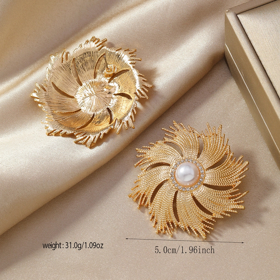 Floral Hollow Alloy