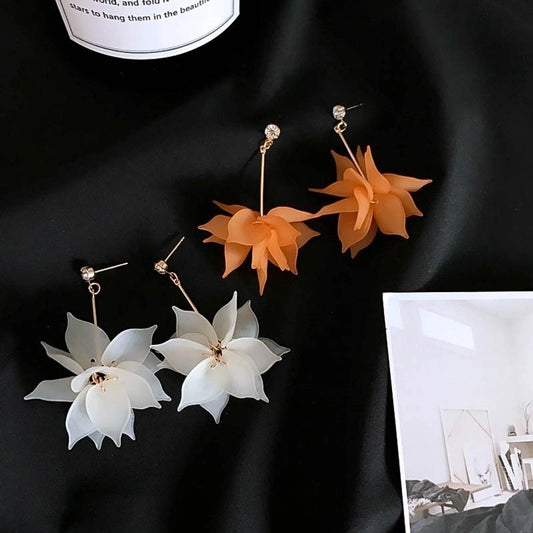 Flower Drop Earrings