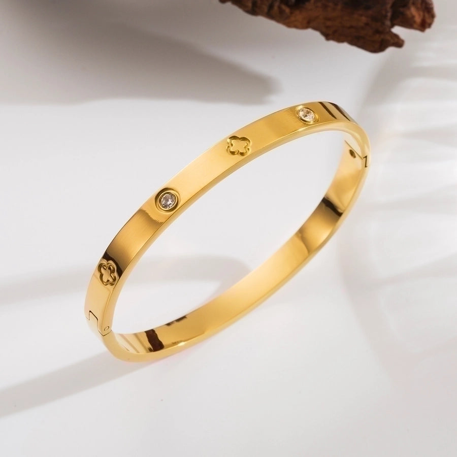 French Stainless Steel Bangle