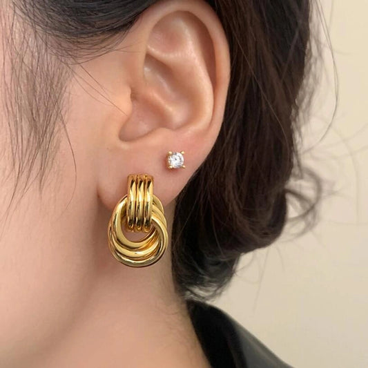 double earrings summer