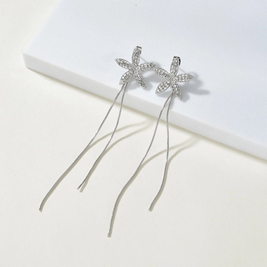 Simple Style Flower Alloy
