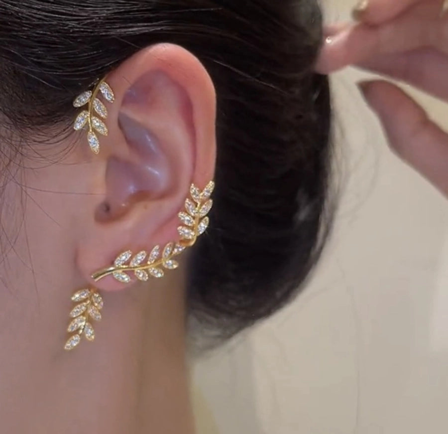 Clip&cuff earrings