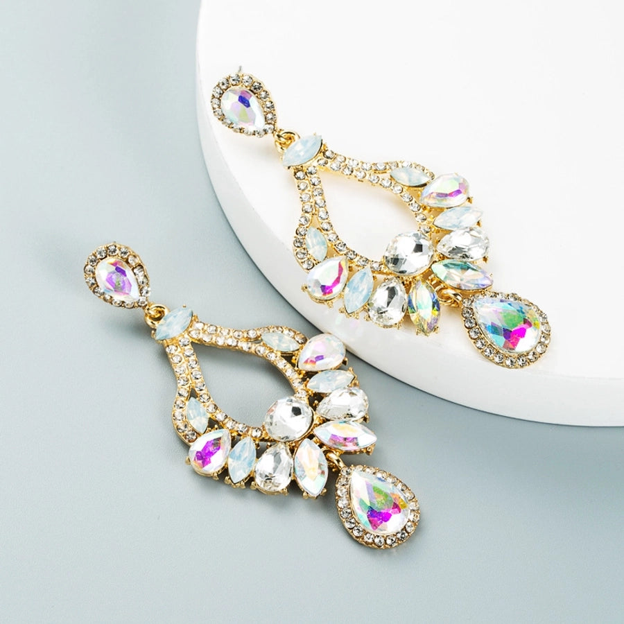 Diamond  Drop Earrings