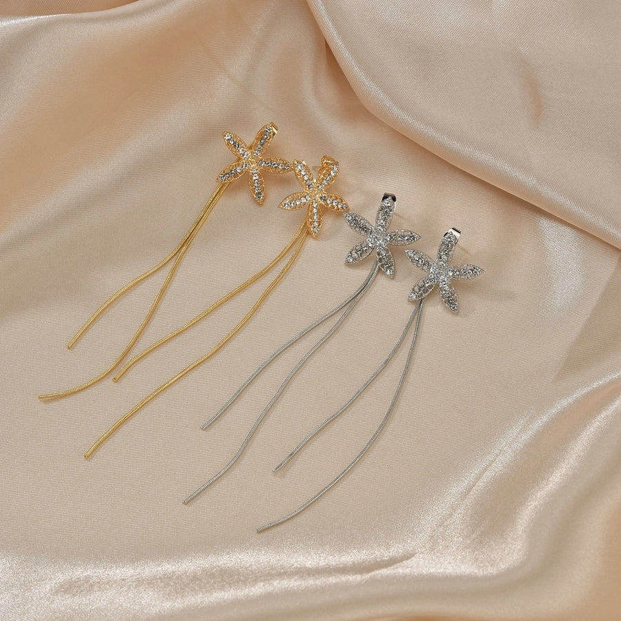 Simple Style Flower Alloy