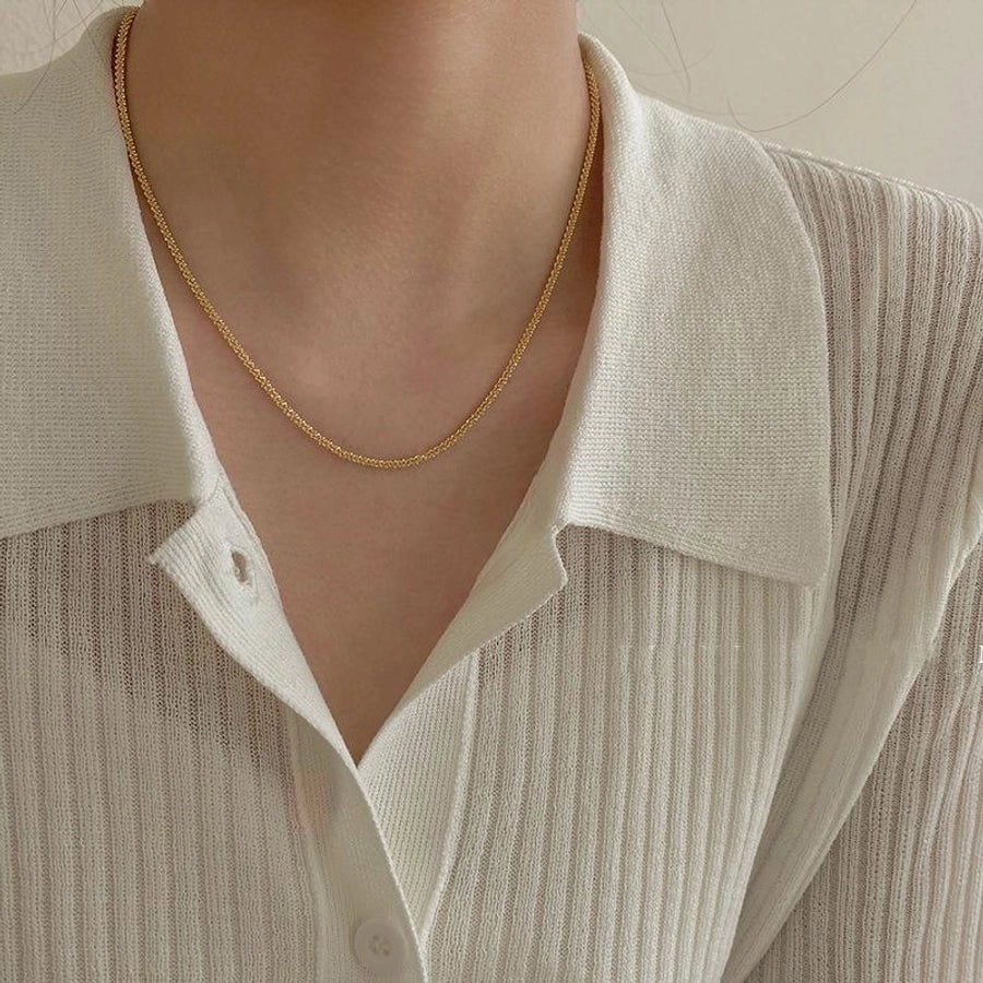Solid Stainless Steel Necklaces