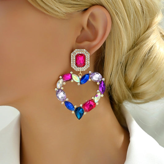 heart shape glass