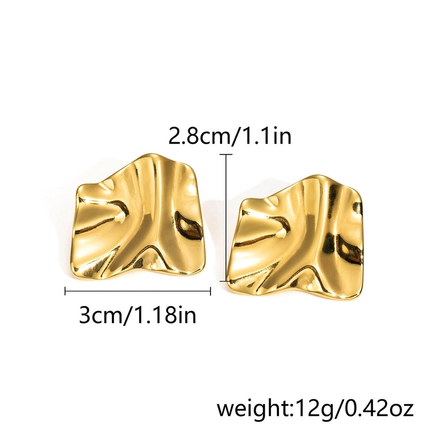 Oval Heart Stainless Steel