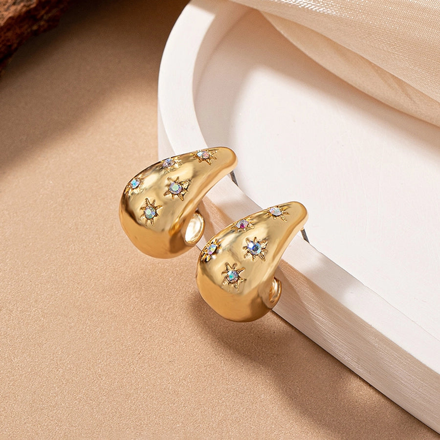 water droplets 14k gold