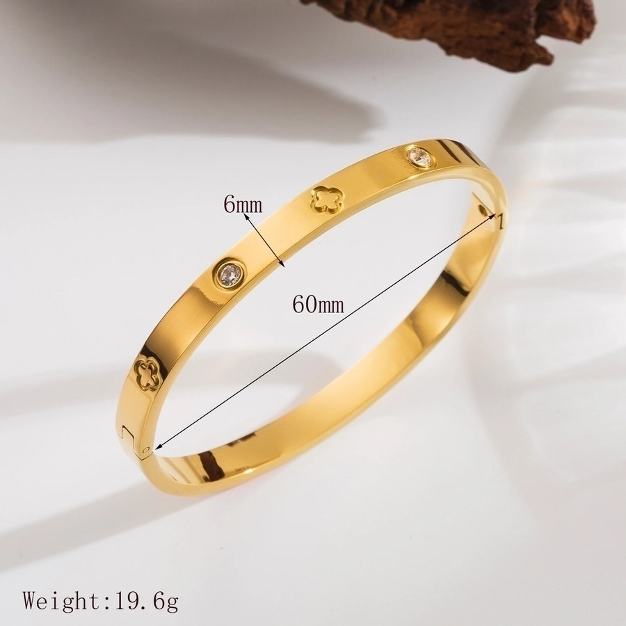 French Stainless Steel Bangle