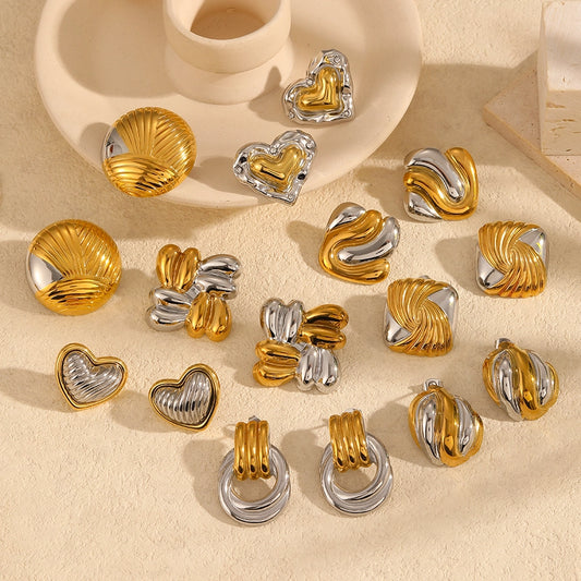 Gold Stainless Steel Combination